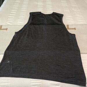 lululemon athletica Dark Gray Sleeveless Tee